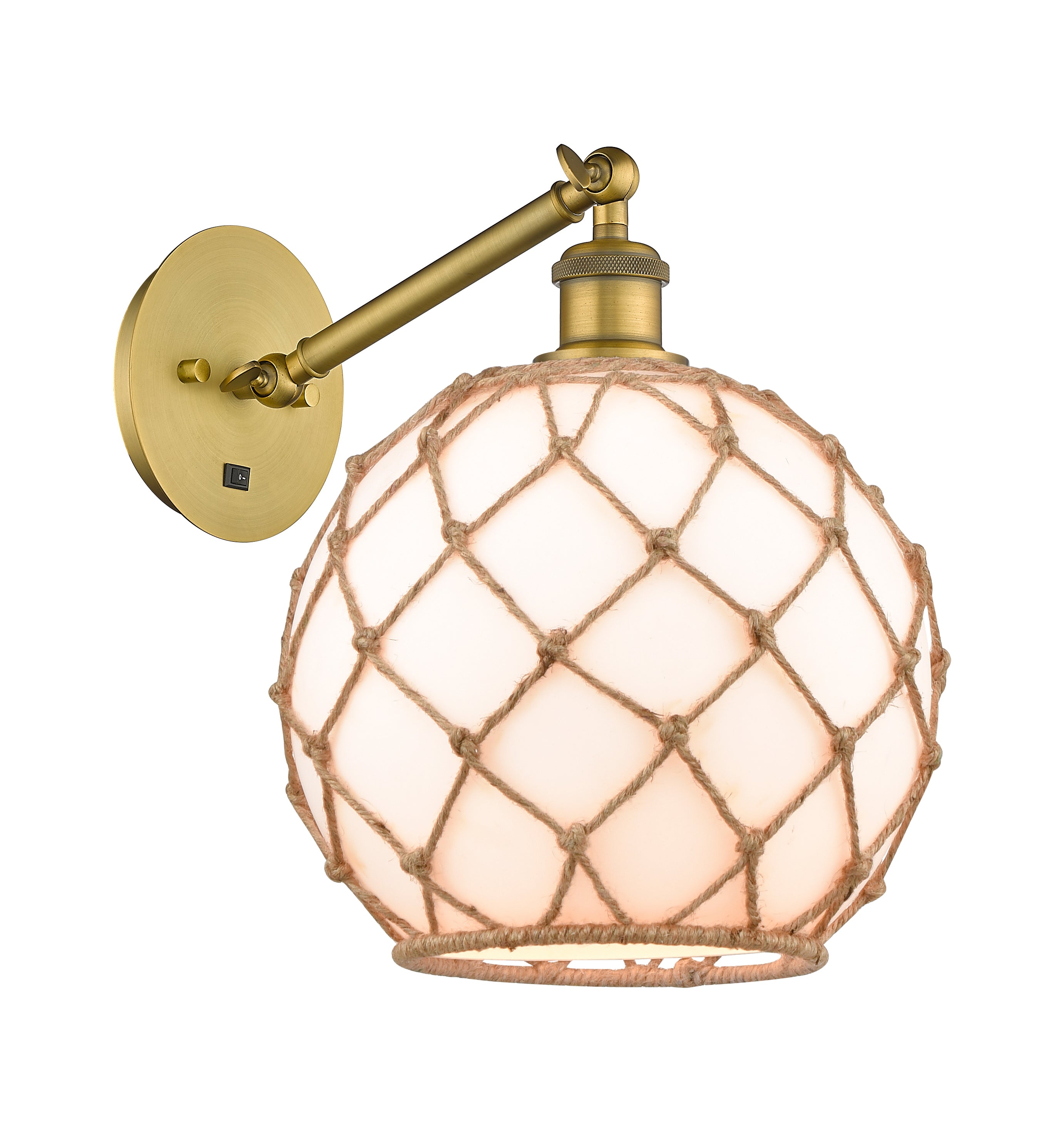 Ballston Sconce Cast Brass 12 Inch