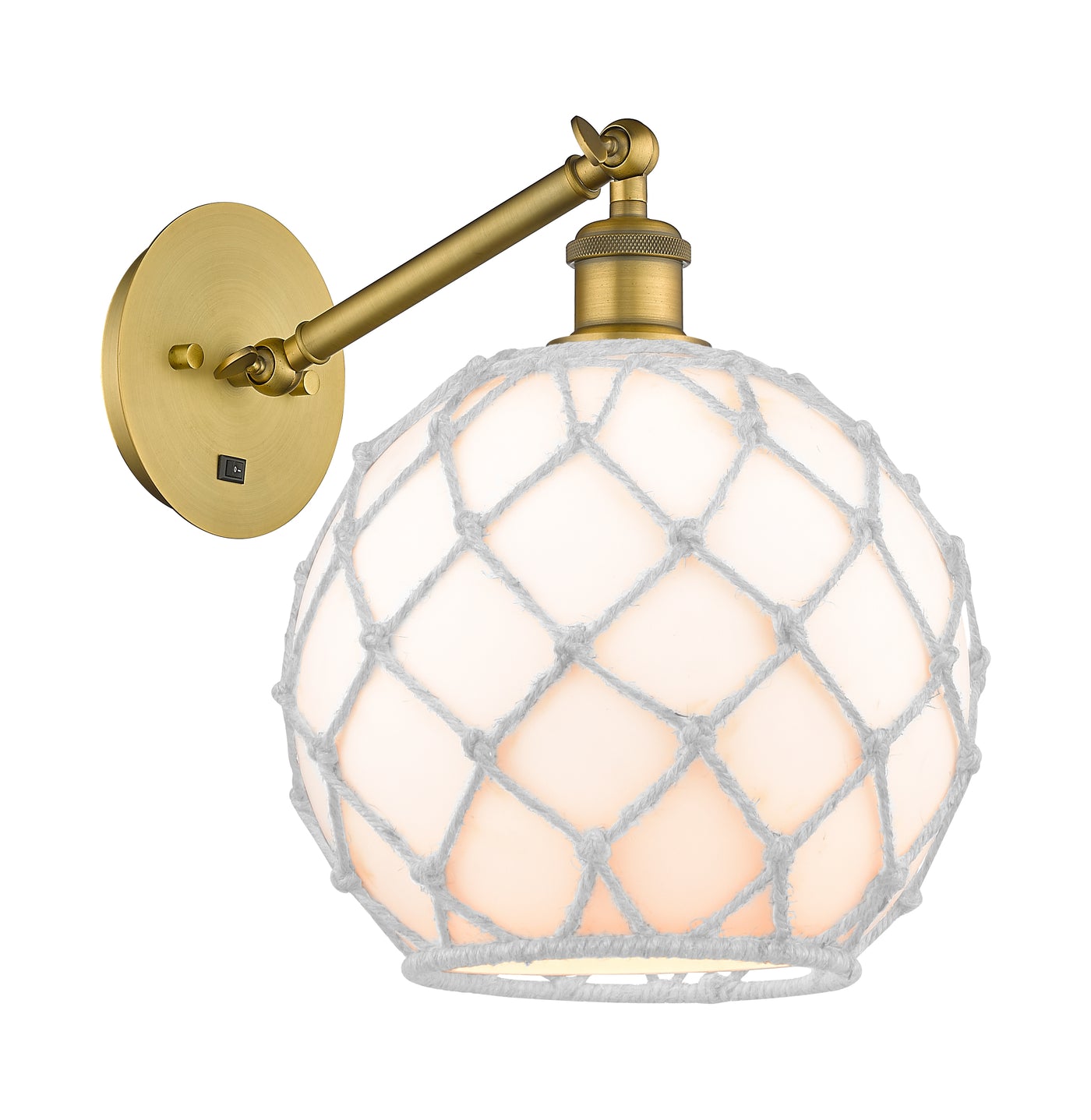 Ballston Sconce Cast Brass 12 Inch