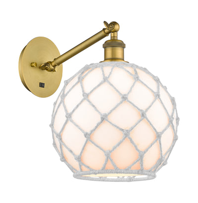 Ballston Sconce Cast Brass 12 Inch