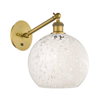 Ballston Sconce Cast Brass Glass Steel