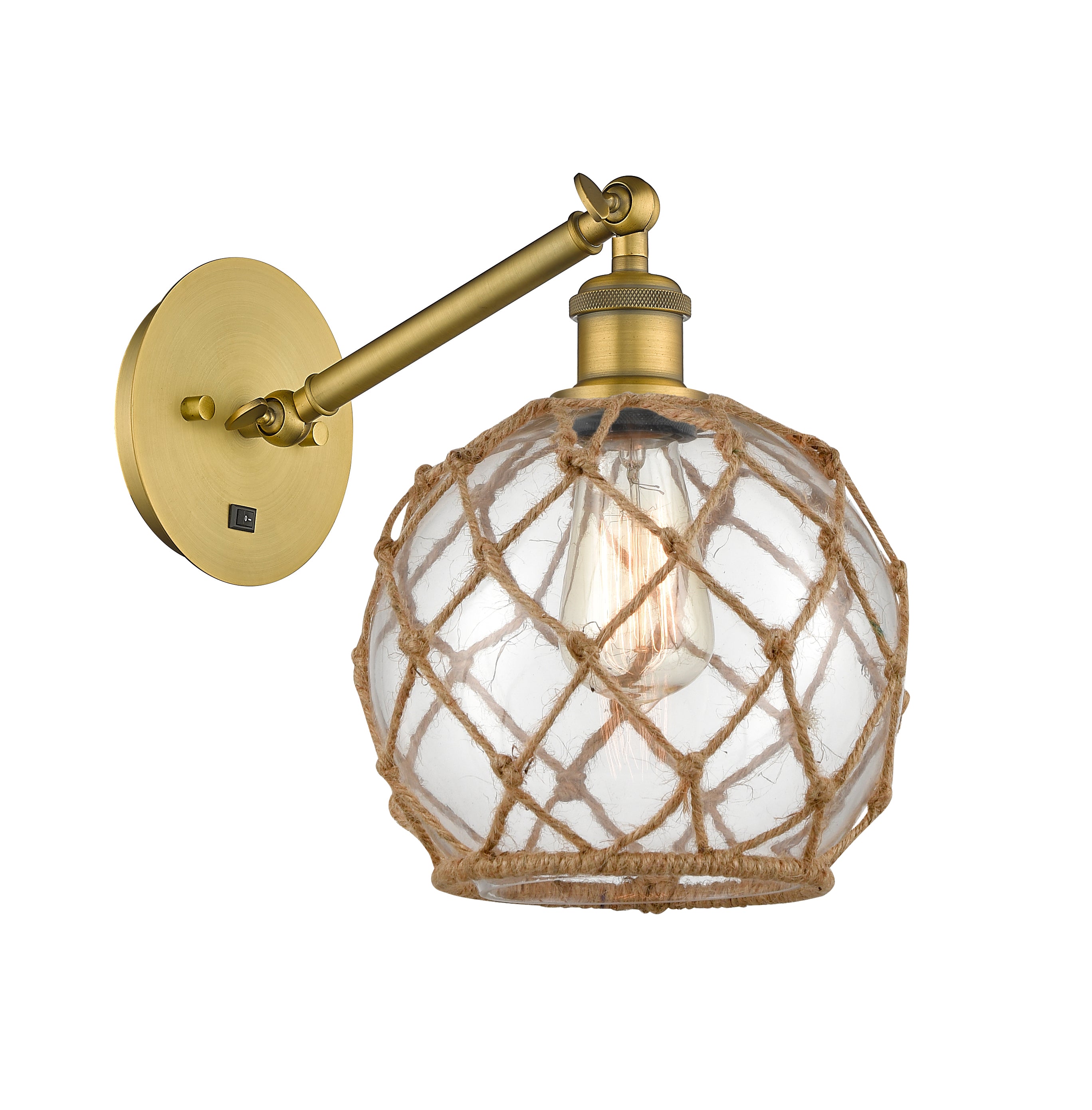 Ballston Sconce Cast Brass Finish