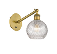 Ballston Sconce Cast Brass Glass Steel