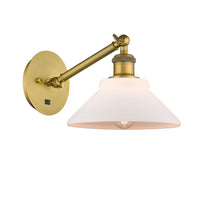 Ballston Sconce Cast Brass 10 Inch