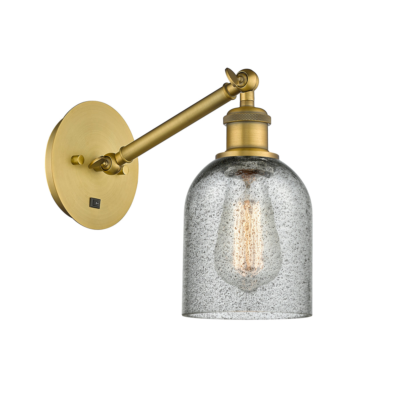 Ballston Sconce Cast Brass 7 Inch Height