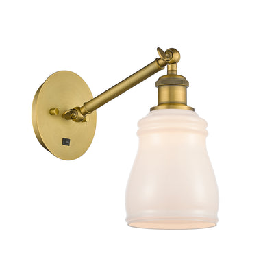 Ballston Sconce Cast Brass Glass Steel