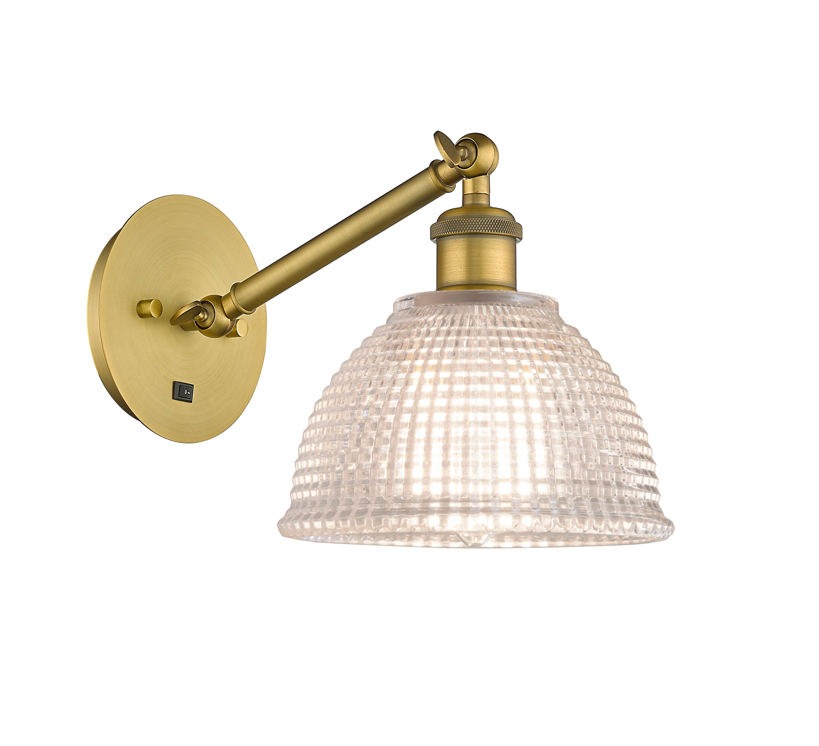 Ballston Sconce Cast Brass 8.5 Inch