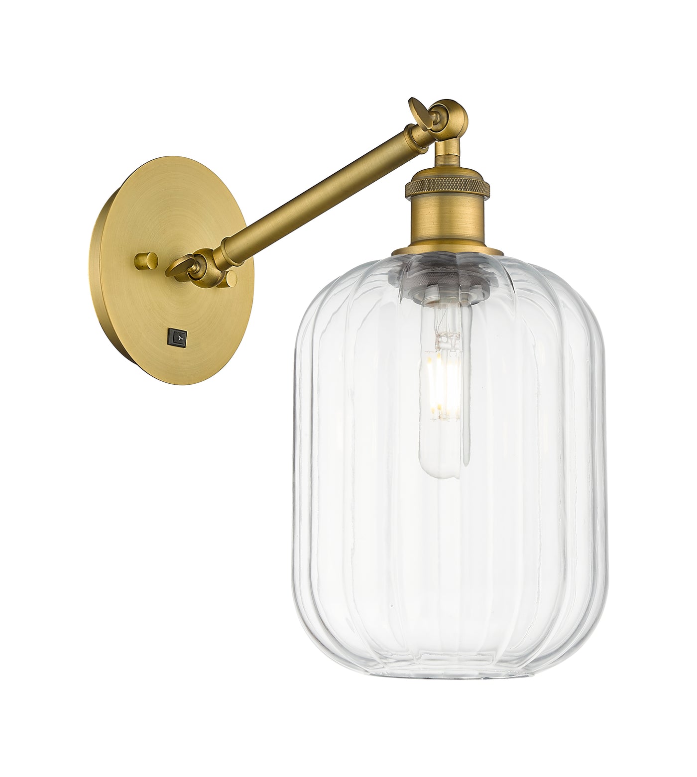 Ballston Sconce Cast Brass 10.75 Inch
