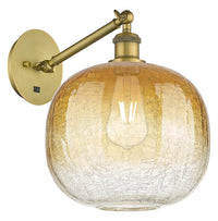 Ballston Sconce Cast Brass Glass Steel