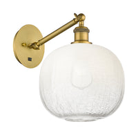 Ballston Sconce Cast Brass Glass Steel