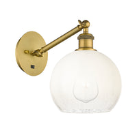 Ballston Sconce Cast Brass Glass Steel