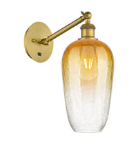 Ballston Sconce Cast Brass Steel Glass