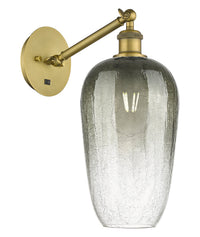 Ballston Sconce Cast Brass Steel Glass