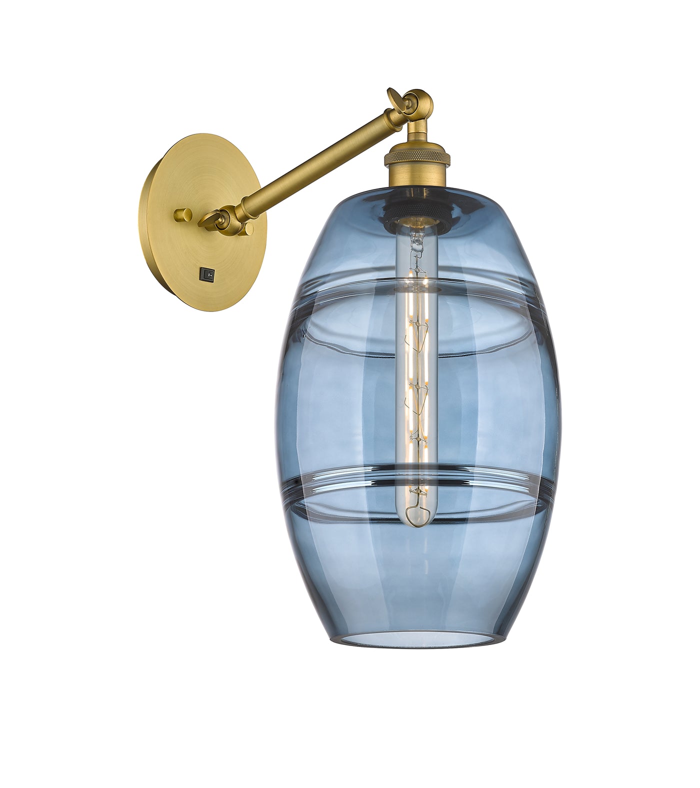 Ballston Sconce Cast Brass 8 Inch