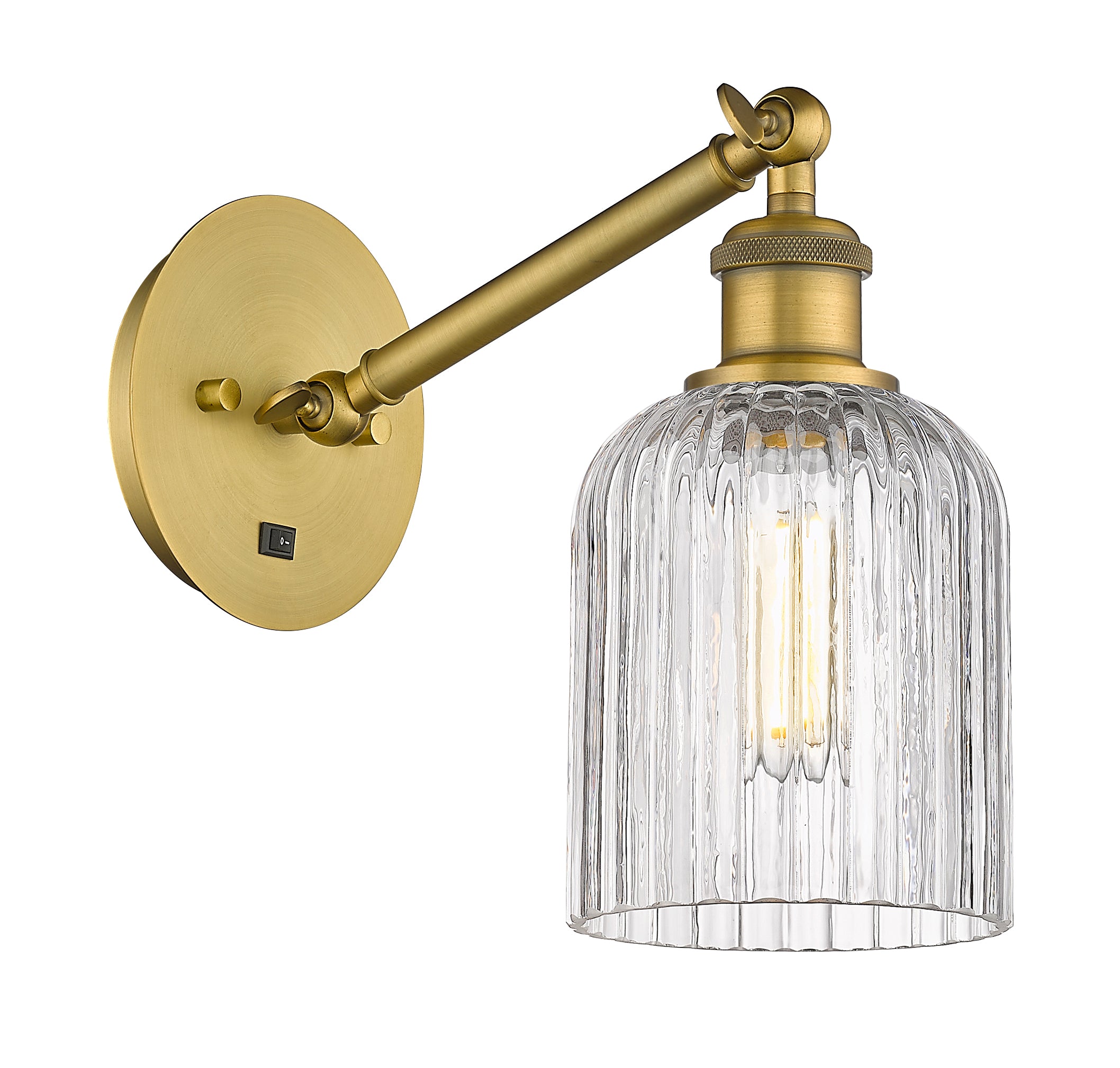 Ballston Sconce Cast Brass Finish 9.5"