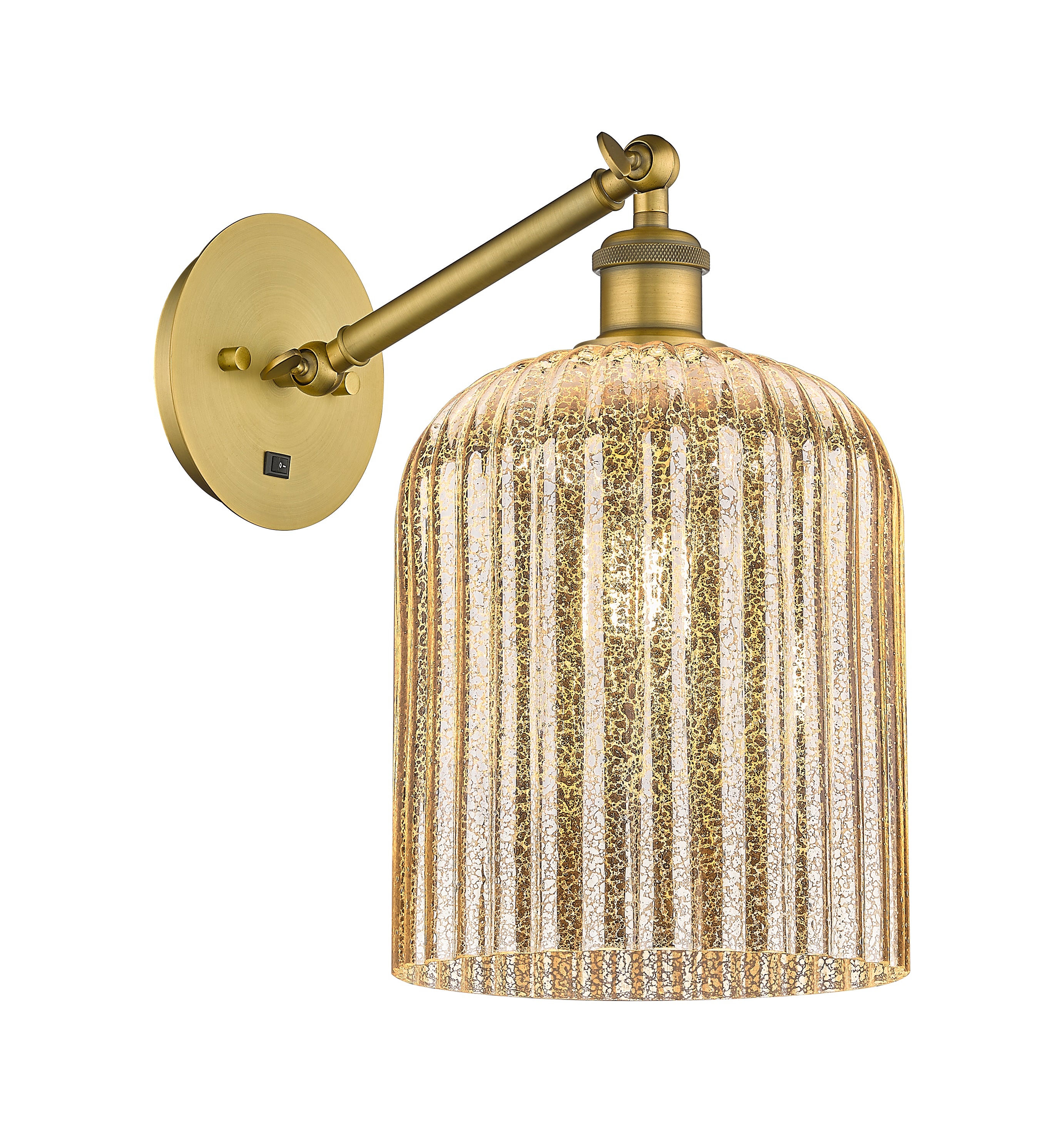 Ballston Sconce Cast Brass Art Nouveau