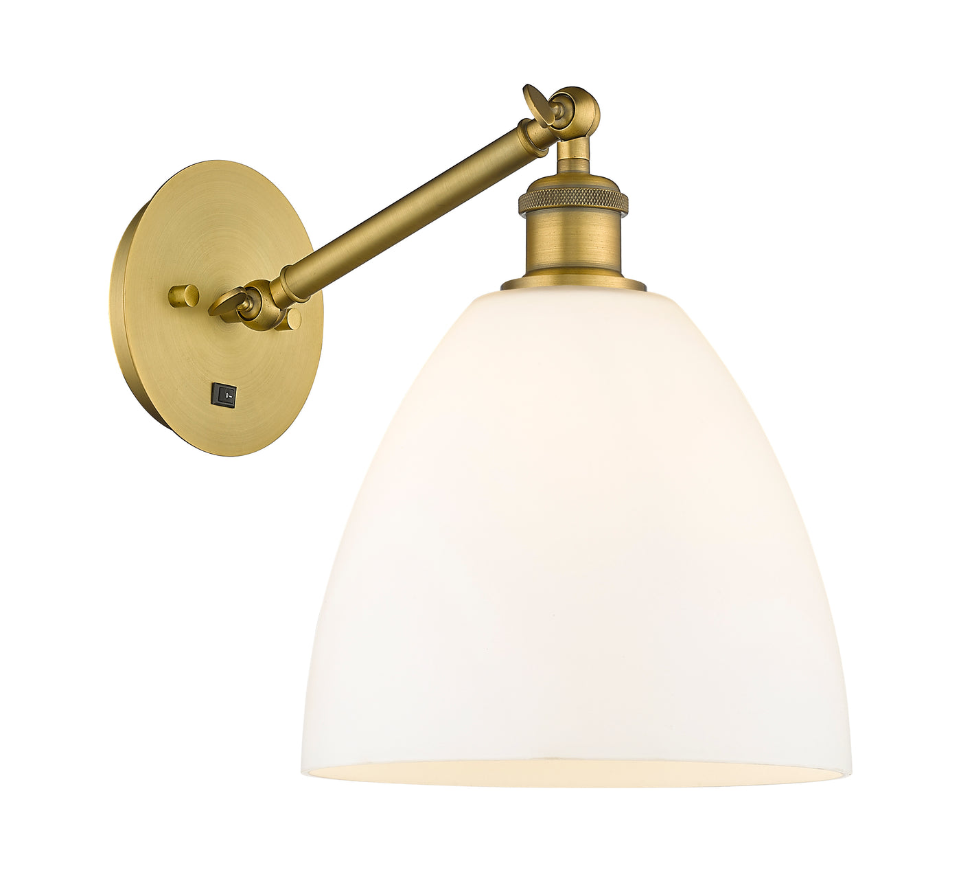 Ballston Sconce Cast Brass Finish