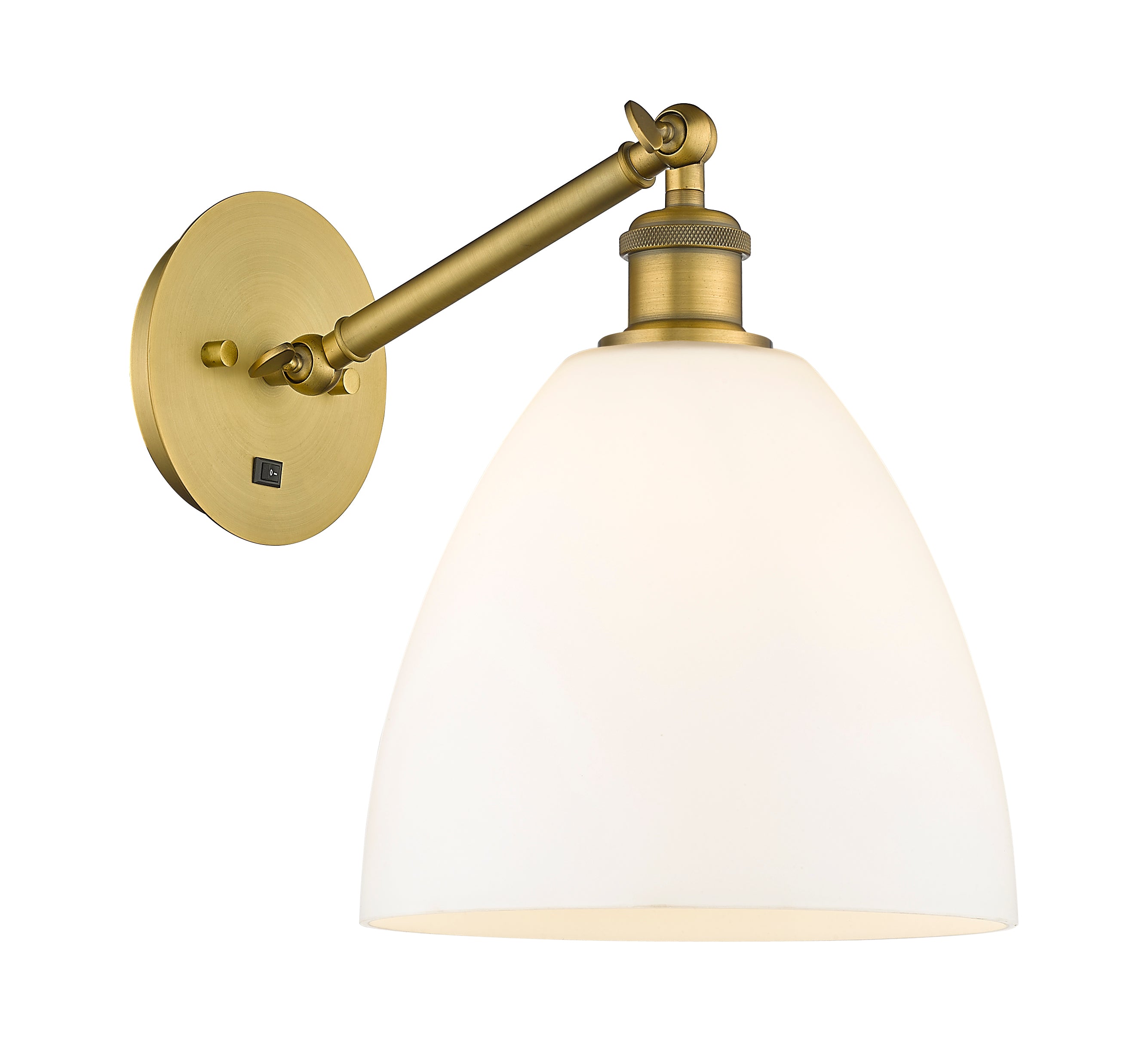 Ballston Sconce Cast Brass Finish