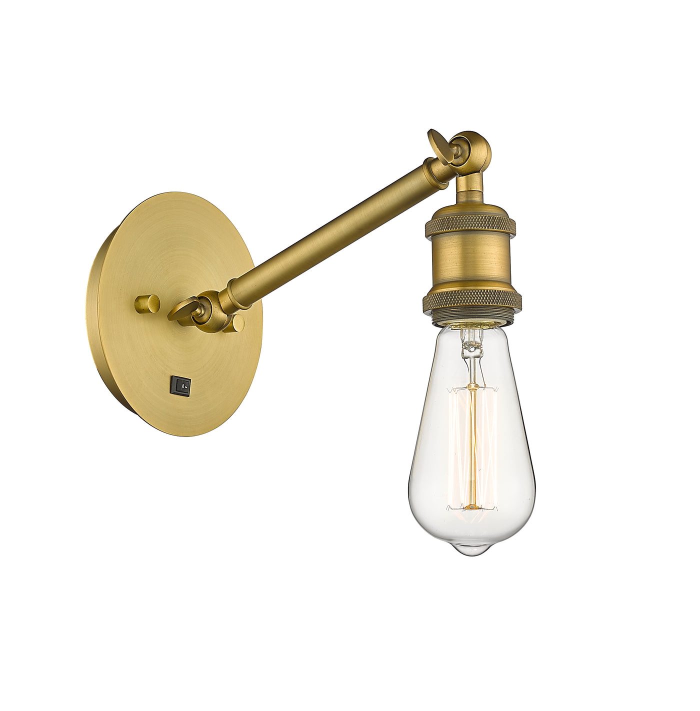 Nouveau 2 Vanity Light Cast Brass Finish