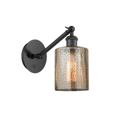 Ballston Sconce Cast Brass Steel Glass