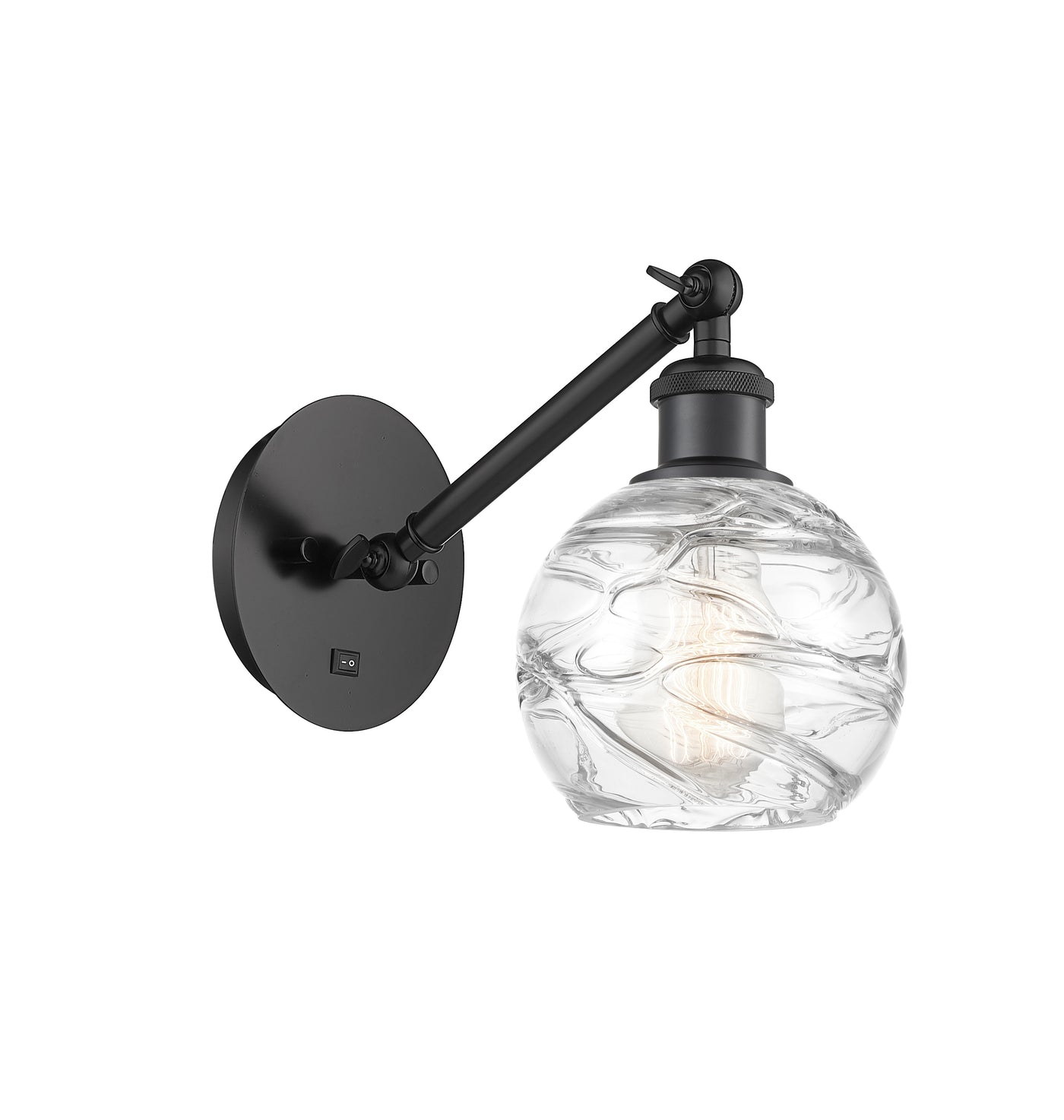 Ballston Sconce Cast Brass Glass Steel