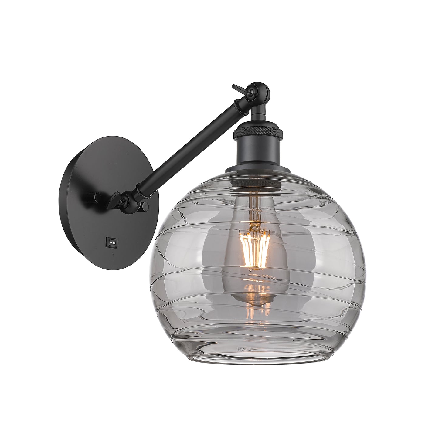 Ballston Sconce Cast Brass Swirl 8.125