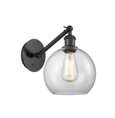 Ballston Sconce Cast Brass Steel Glass
