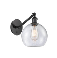 Ballston Sconce Cast Brass Steel Glass
