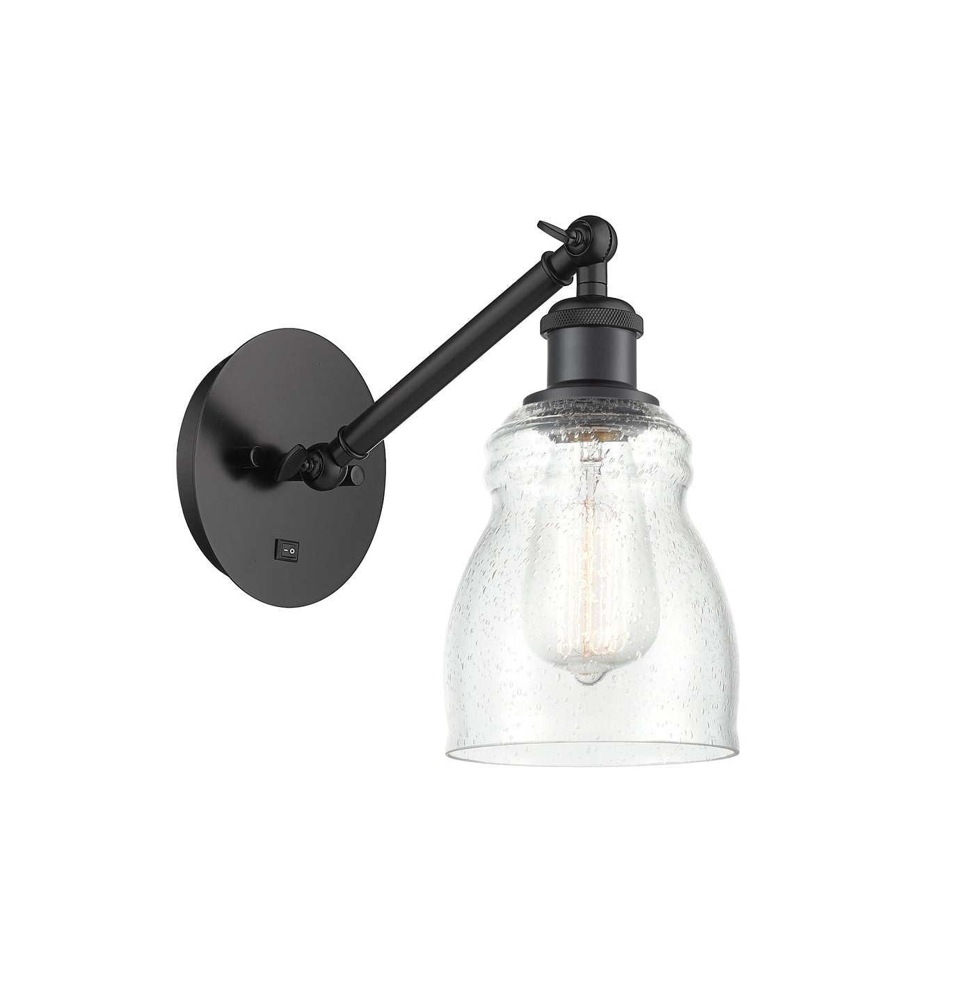 Ballston Sconce Cast Brass Steel Glass