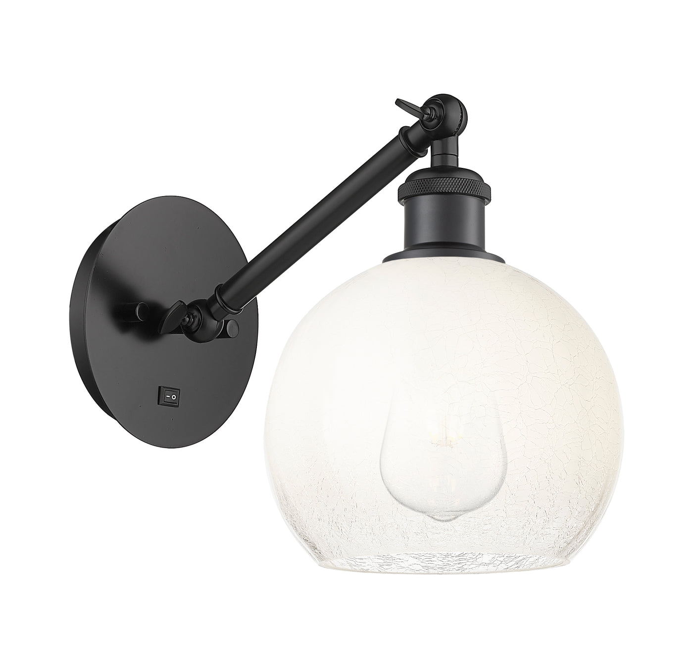 Ballston Sconce Cast Brass Glass Steel