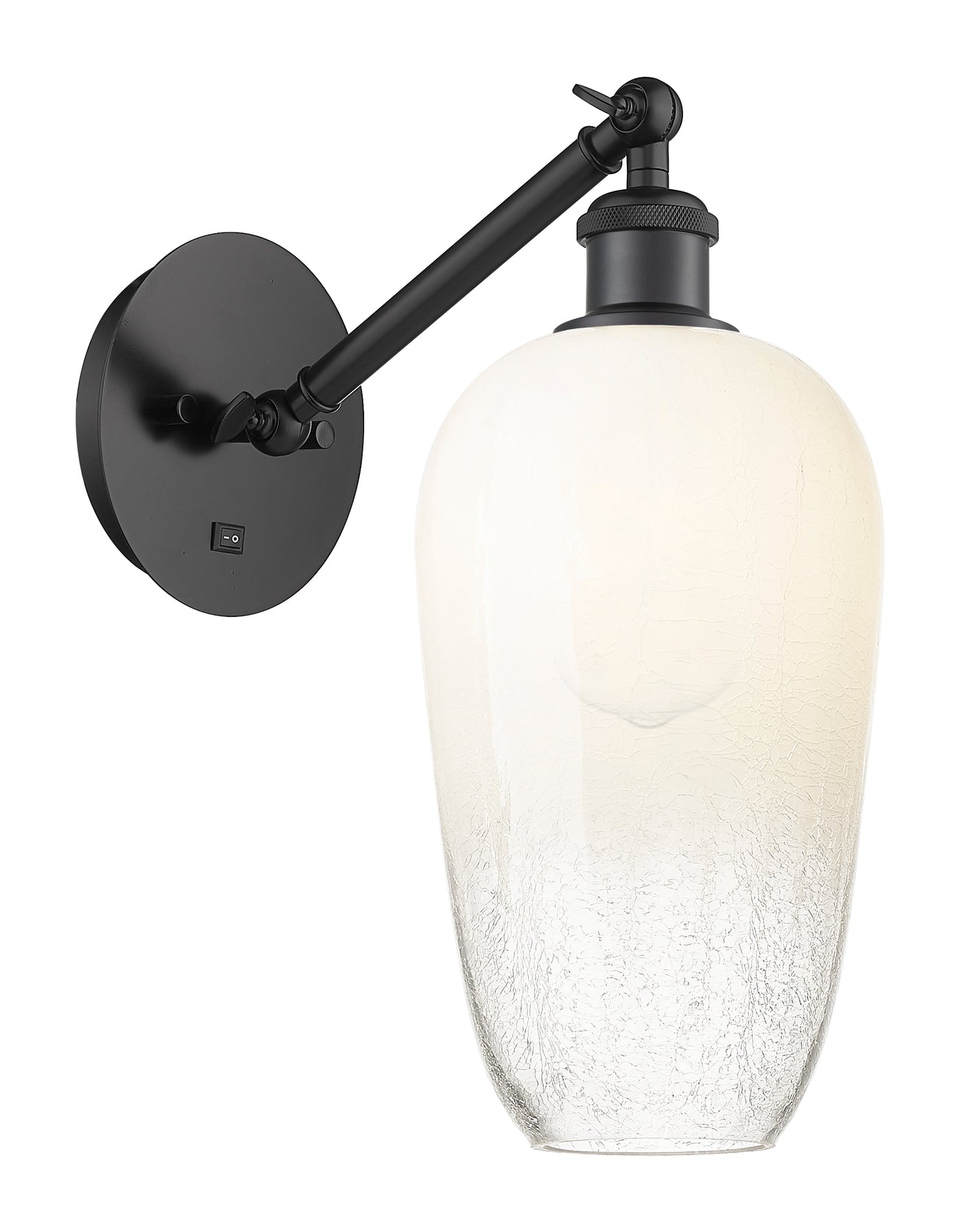 Ballston Sconce Cast Brass Steel Glass