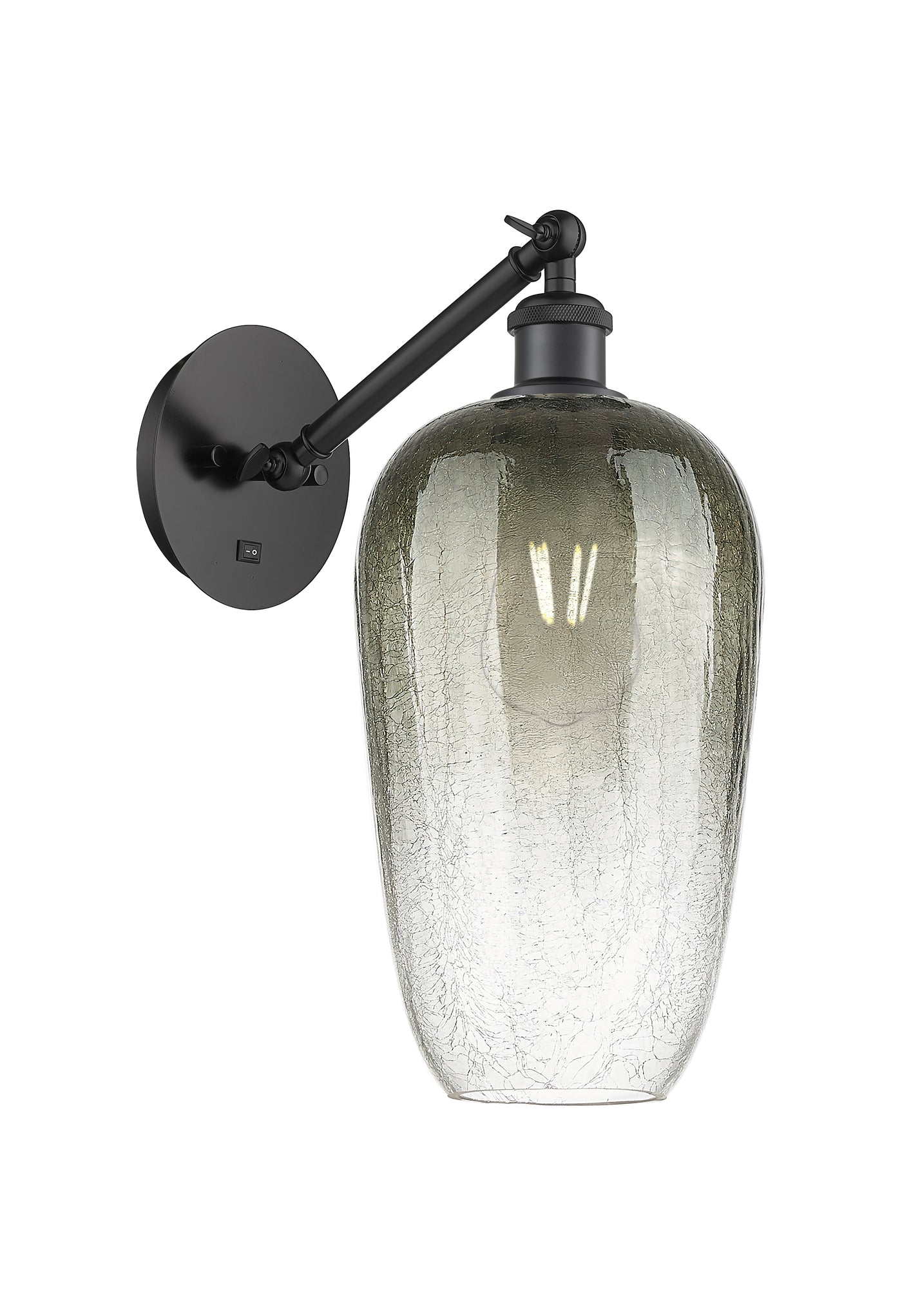 Ballston Sconce Cast Brass Steel Glass