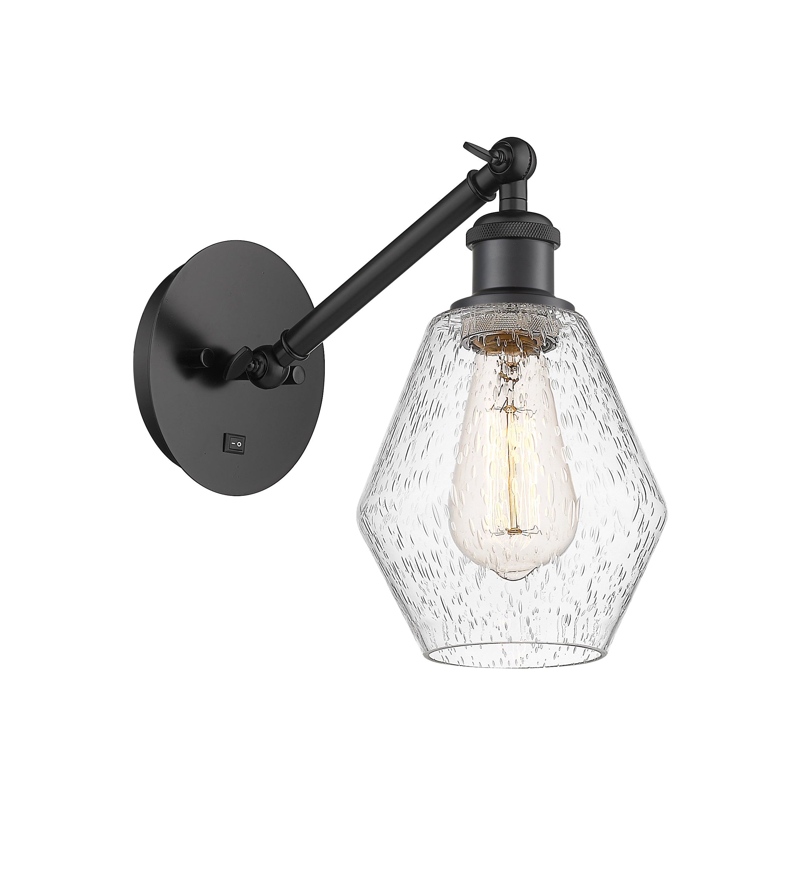 Ballston Sconce Cast Brass Glass Steel