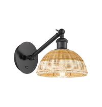 Ballston Sconce Cast Brass 9 Inch Width