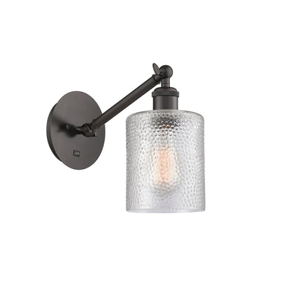 Ballston Sconce Cast Brass Steel Glass