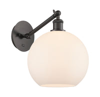 Ballston Sconce Cast Brass Steel Finish