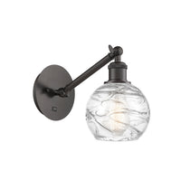 Ballston Sconce Cast Brass Glass Steel