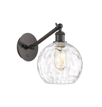 Ballston Sconce Cast Brass Glass Steel