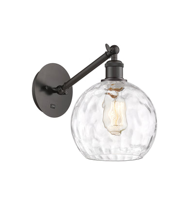 Ballston Sconce Cast Brass Glass Steel