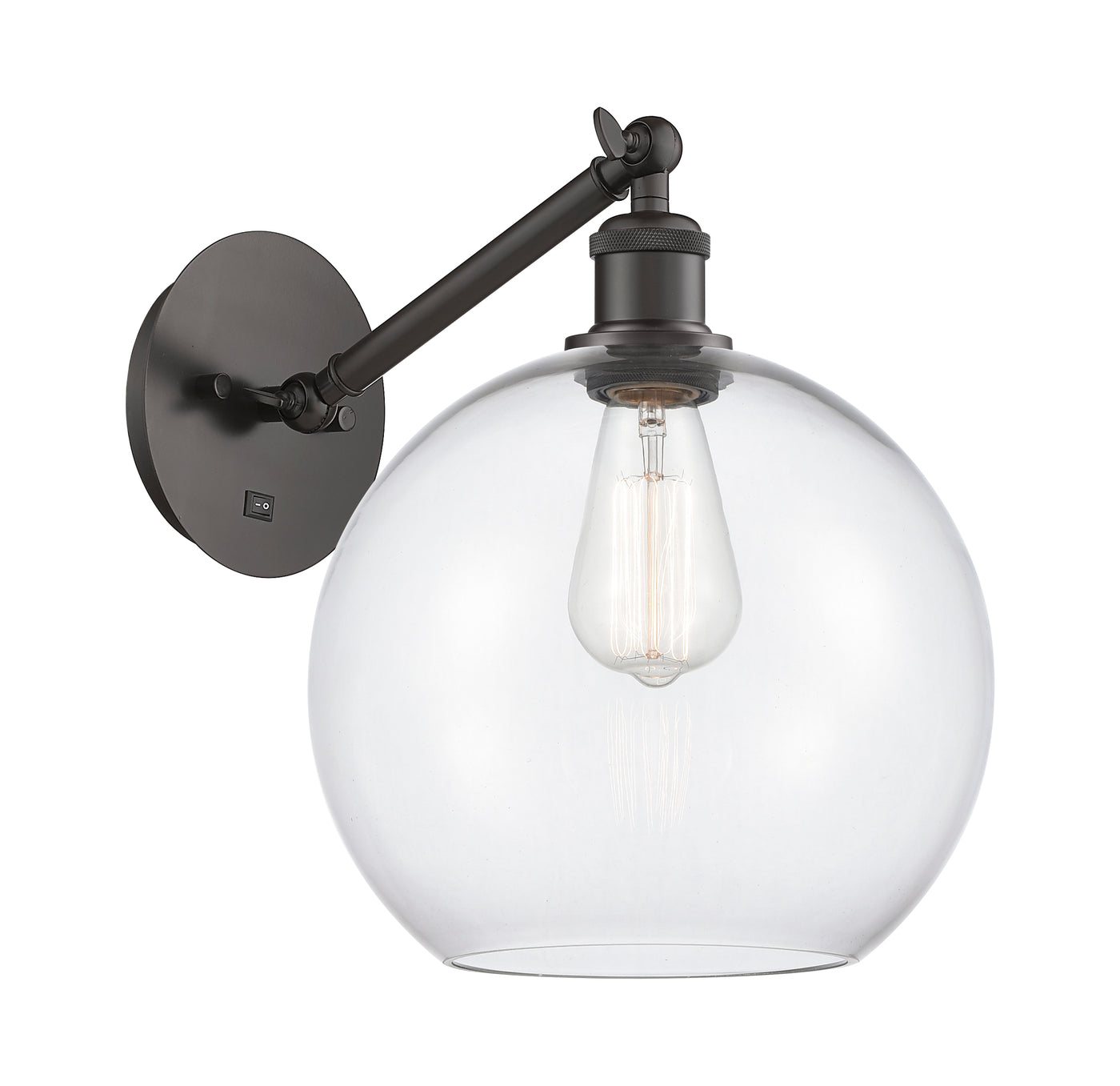 Ballston Sconce Cast Brass Steel Finish