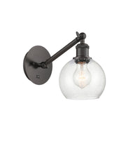Ballston Sconce Cast Brass Glass Steel