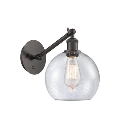 Ballston Sconce Cast Brass Steel Glass