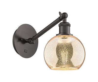 Ballston Sconce Cast Brass Steel Glass