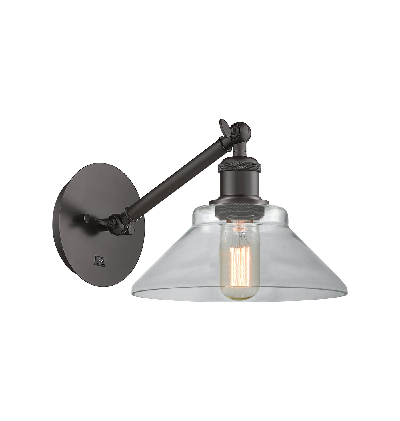 Ballston Sconce Cast Brass 10 Inch