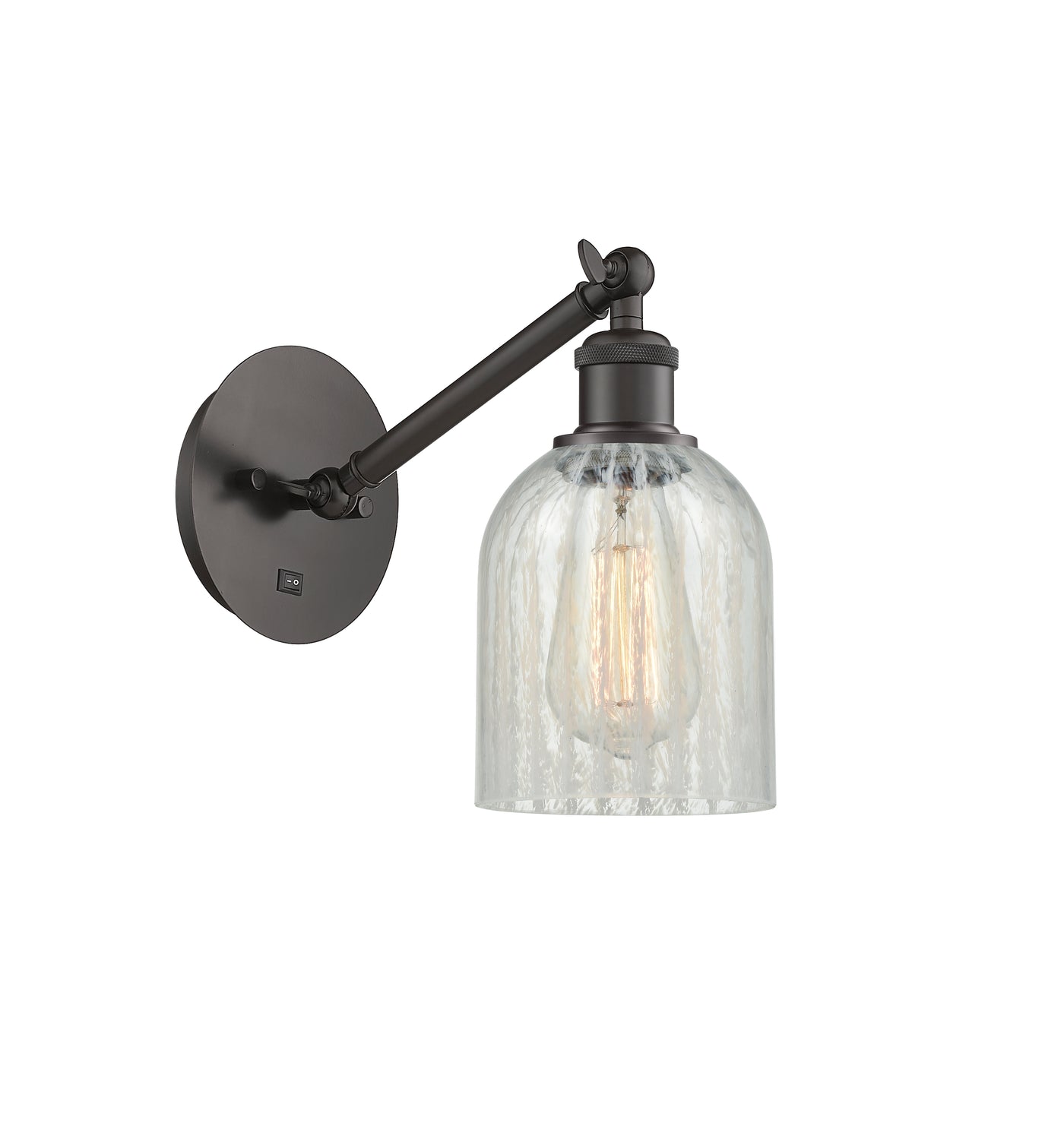 Ballston Sconce Cast Brass 7 Inch Height