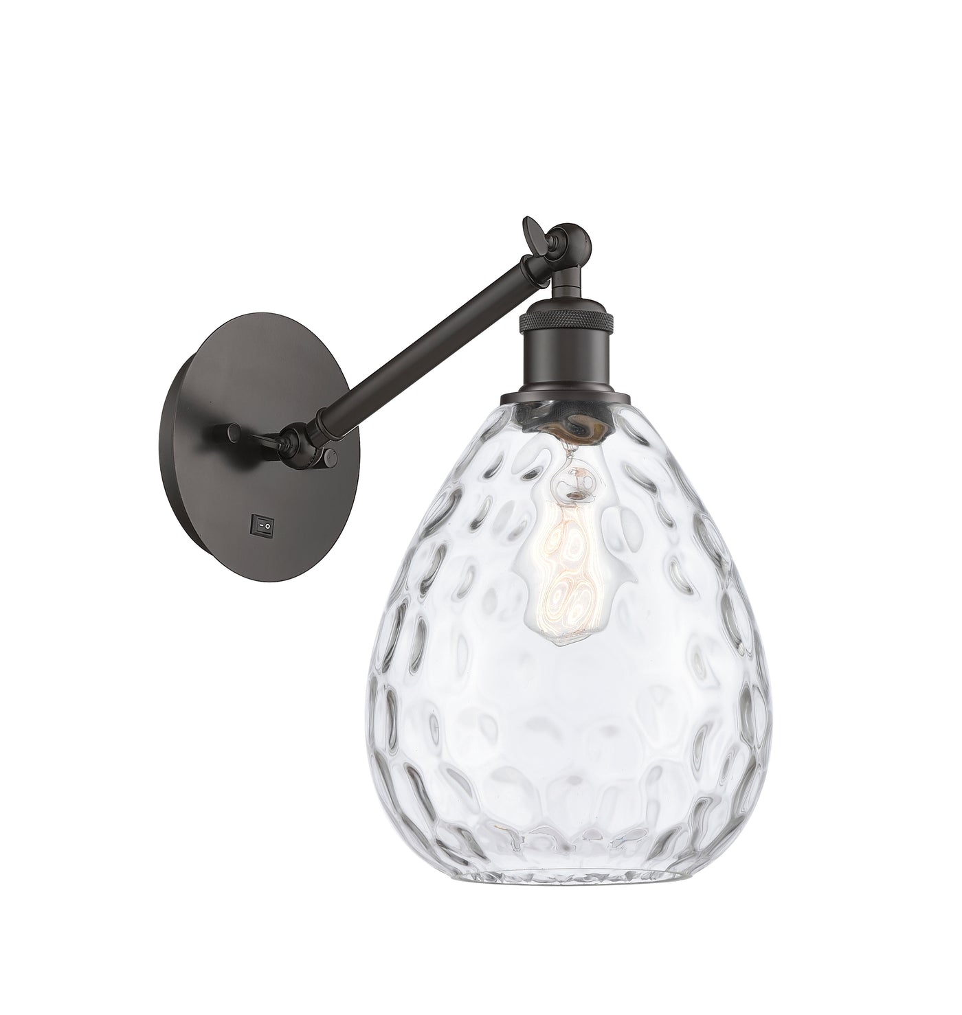 Ballston Sconce Cast Brass Glass Steel