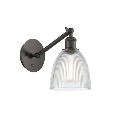 Ballston Sconce Cast Brass 12 Inch