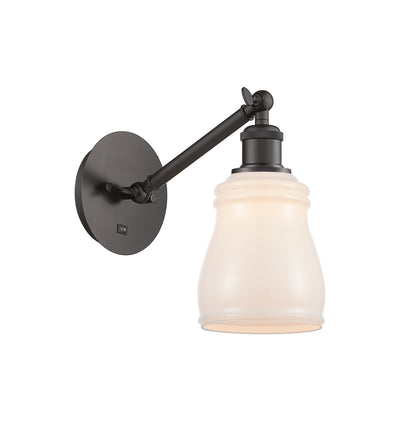 Ballston Sconce Cast Brass Glass Steel