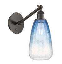 Ballston Sconce Cast Brass Steel Glass