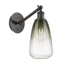Ballston Sconce Cast Brass Steel Glass