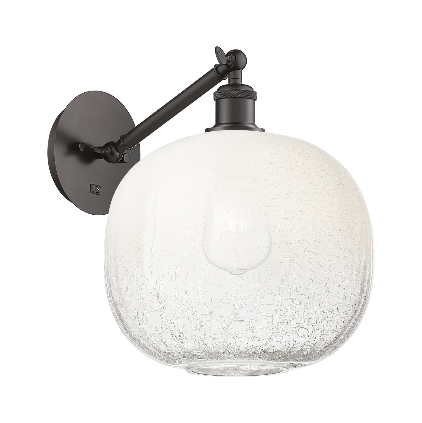 Ballston Sconce Cast Brass Glass Steel